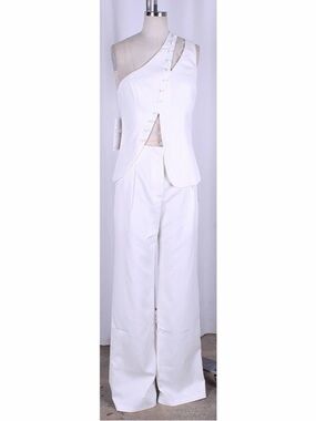 Asymmetrical Top & Pant Set